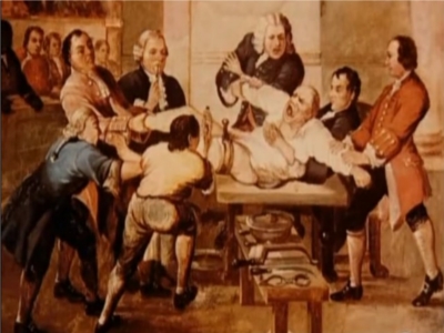 подготовка к операции в 19 веке
